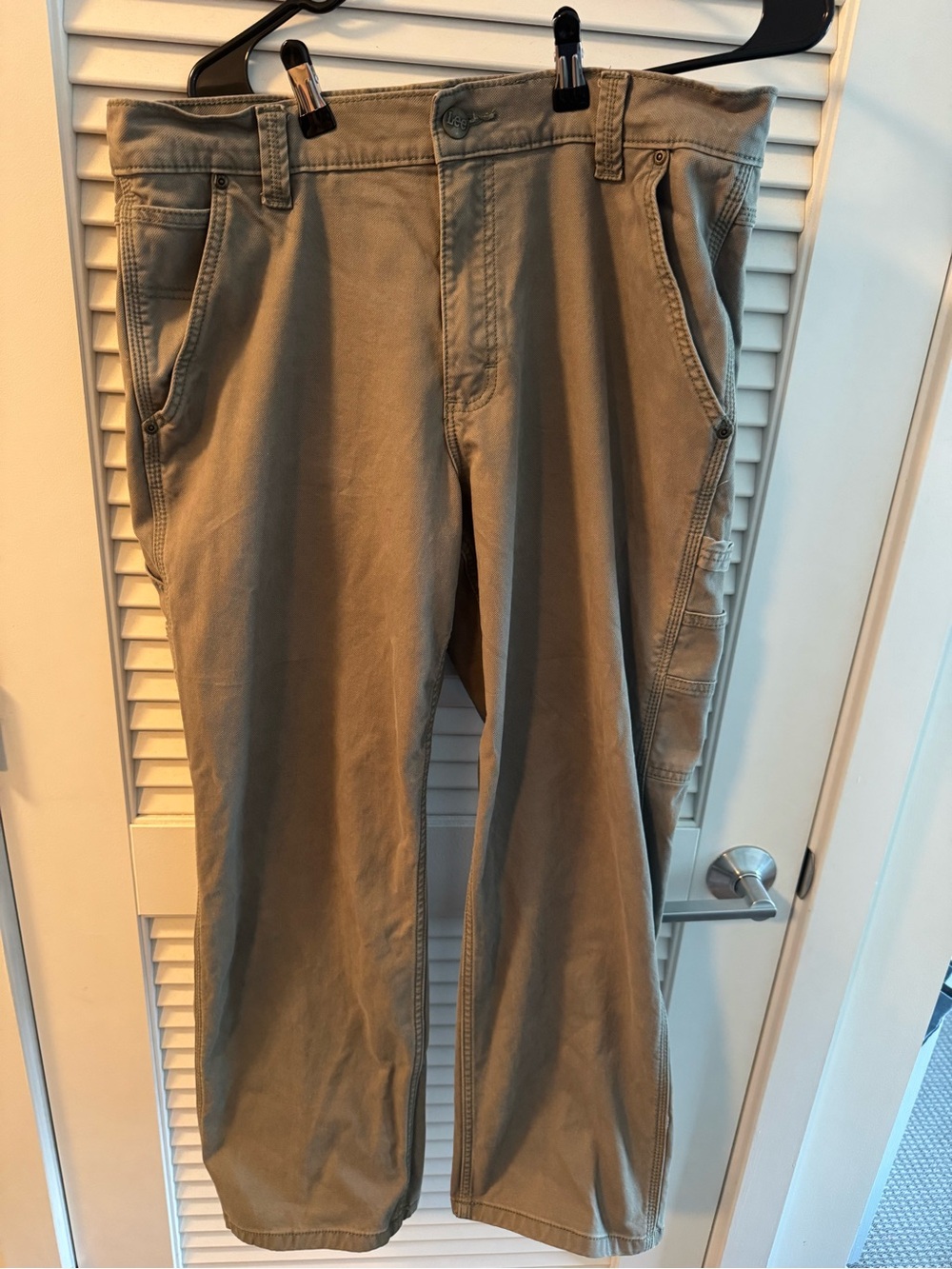 Lee Men's Pants in Greenish Brown